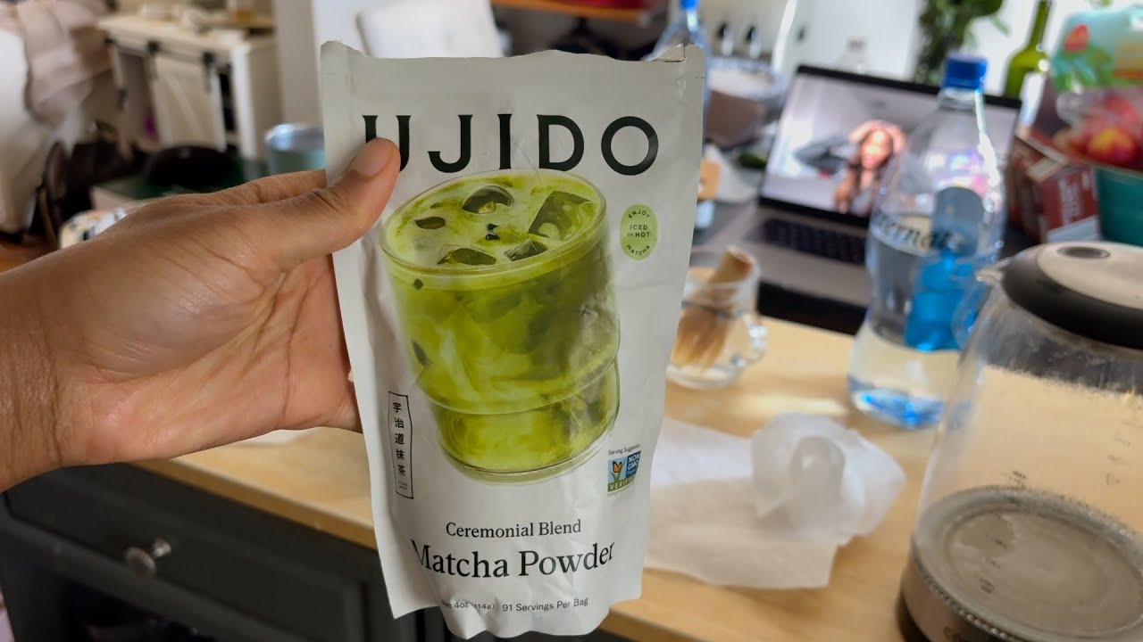 my daily matcha latte routine