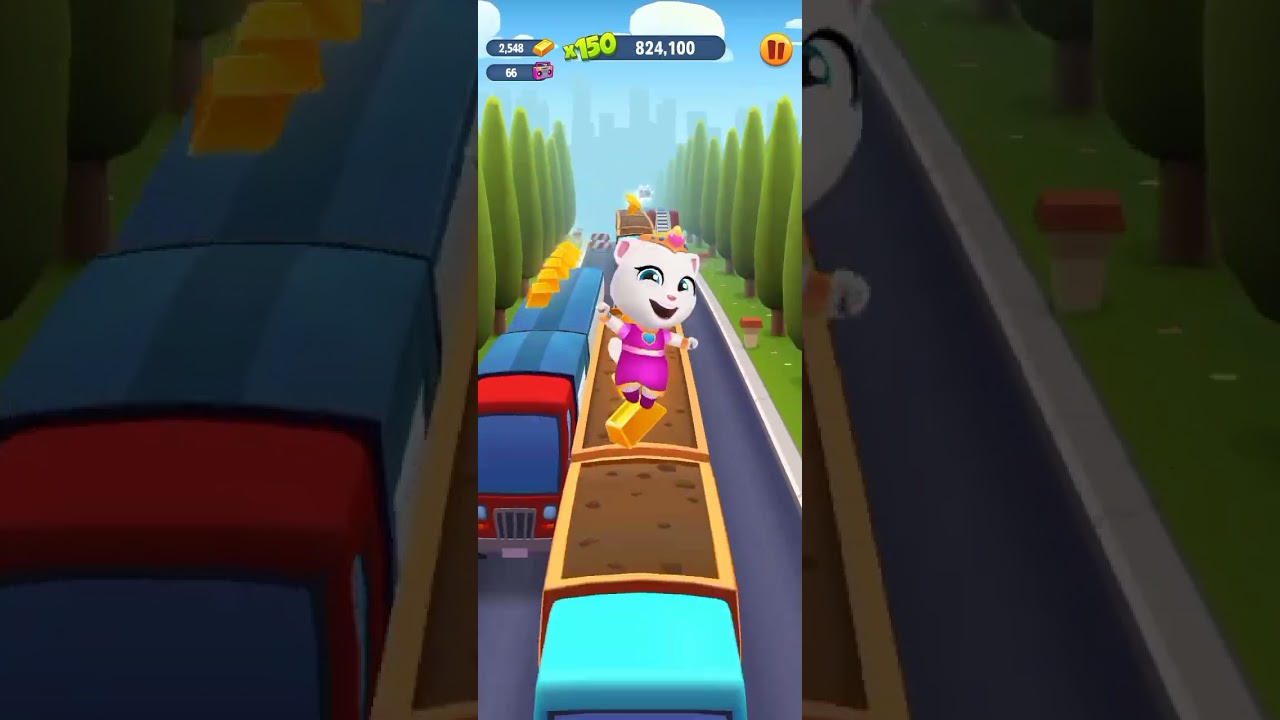 Talking Tom Gold Run But The Music Is Random Part 14
