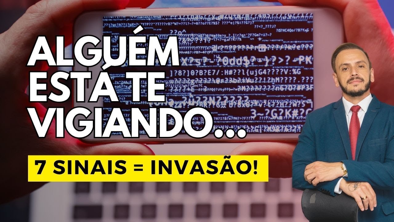 PERIGO: 7 sinais de que alguém INVADIU ou ESTÁ ESPIONANDO SEU CELULAR! E como PARAR AGORA!