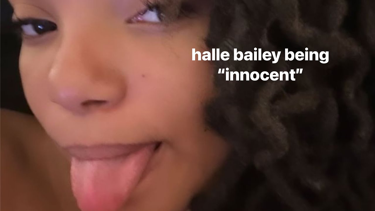 halle bailey being halle bailey for 7 minutes and 53 seconds