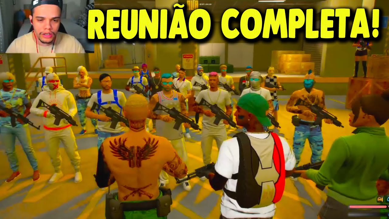 MEIKOD FAZ REUNI&Atilde;O COM RC ! REUNI&Atilde;O COMPLETA !