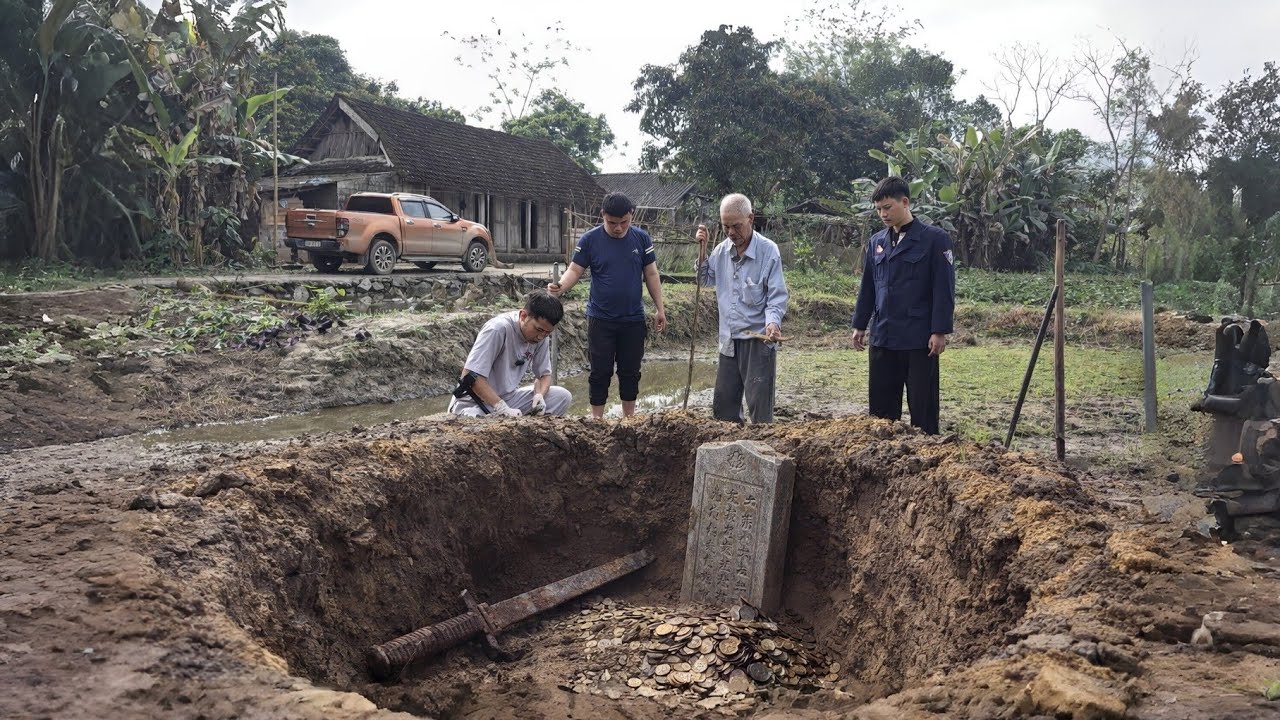 Ông Lão Thấy Bóng Ma Bay Lên Từ Gốc Cây Sung, Đào Lên Phát Hiện Những Bảo Vật Hàng Trăm Năm...