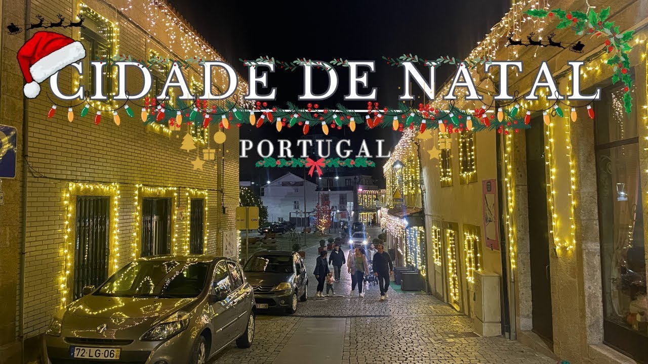 Passeando pelas ruas de Natal em Valongo - Portugal