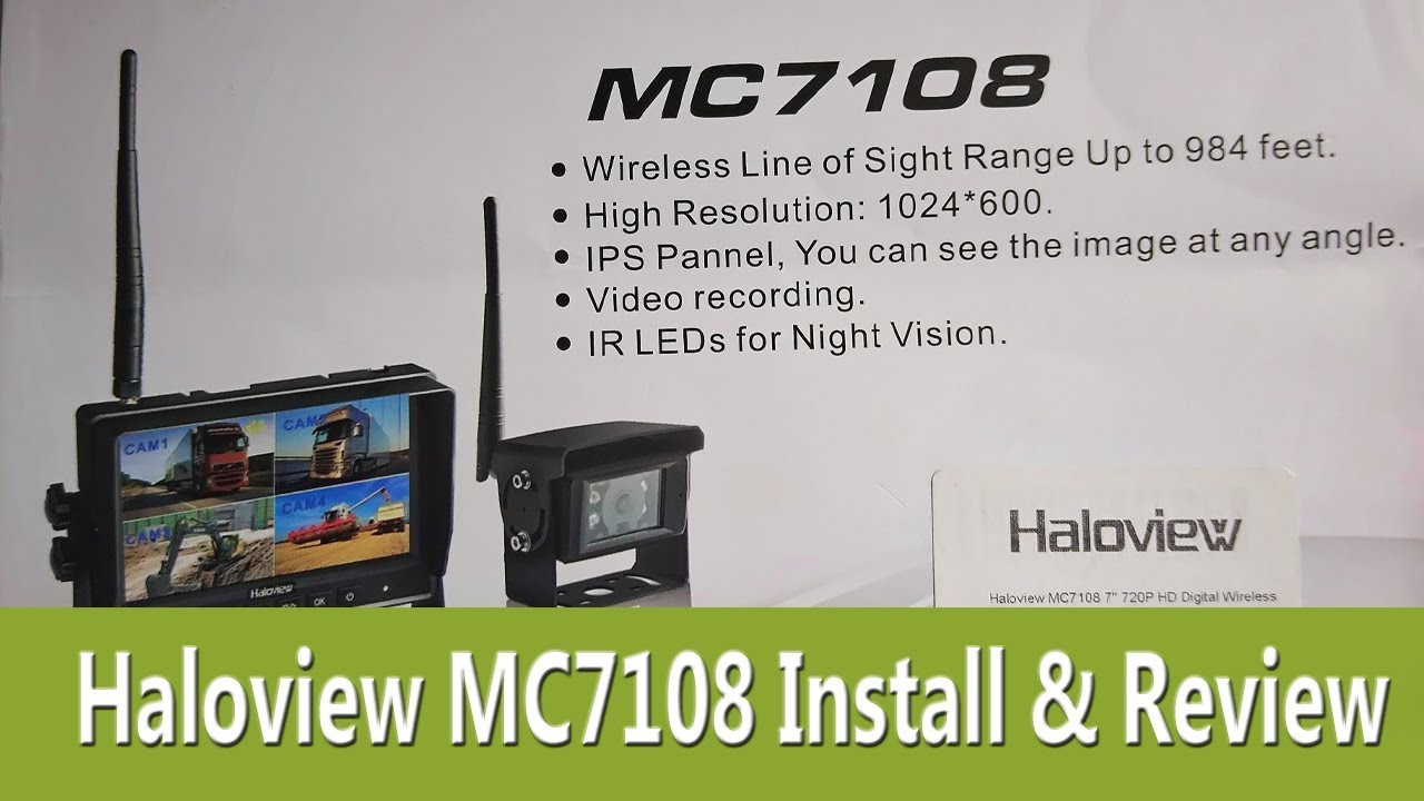 Haloview MC7108 Install and Review