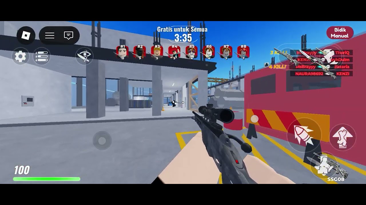 Roblox tembak-tembak 