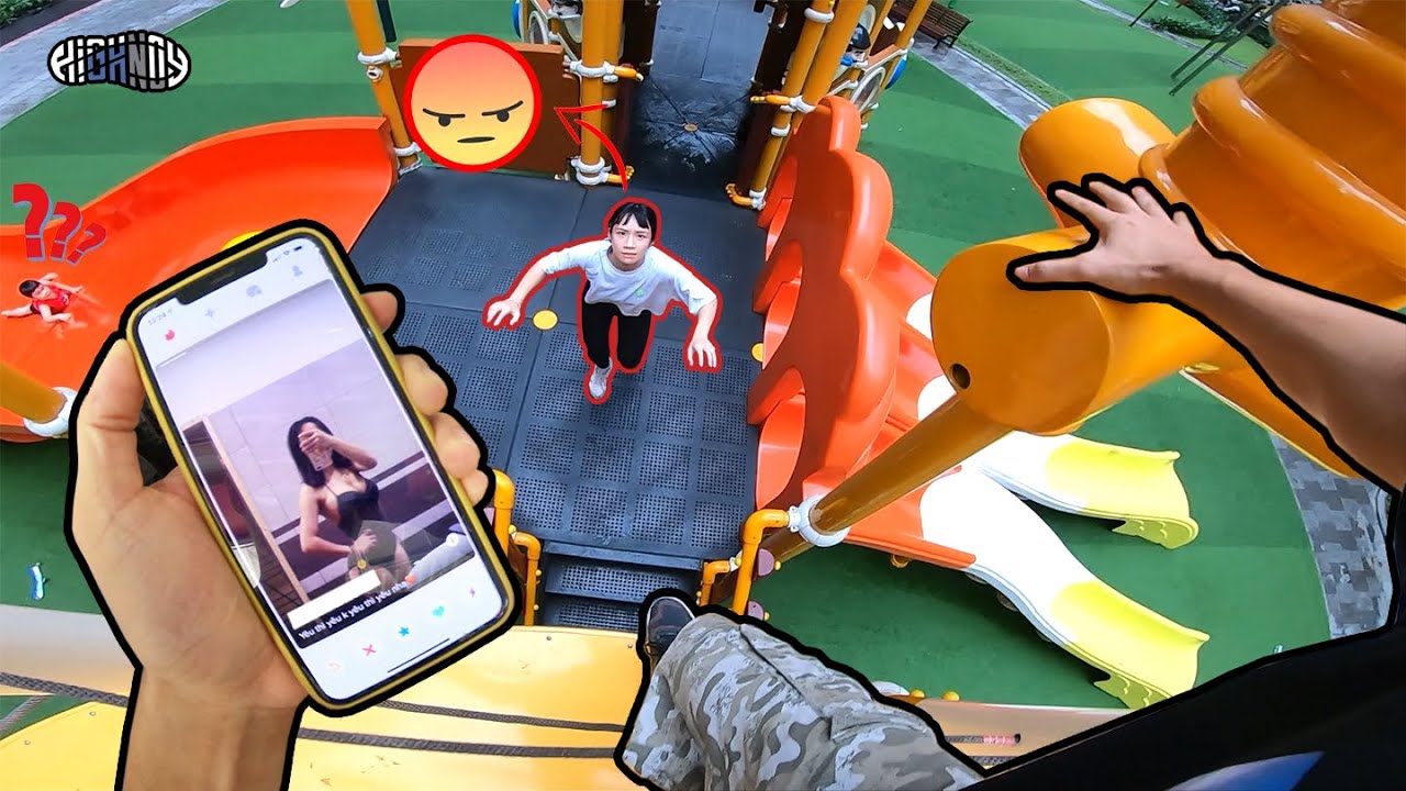 ESCAPING ANGRY GIRLFRIEND ( Epic Parkour POV Chase ) | Highnoy