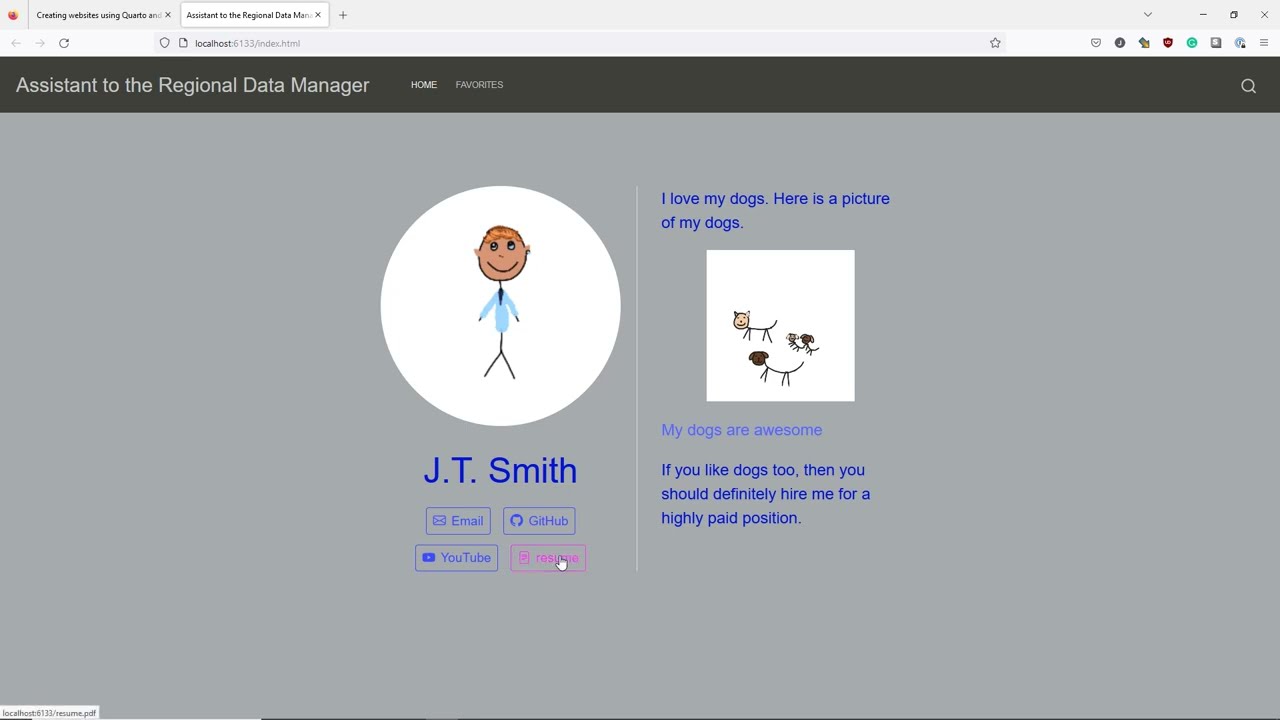Fixing broken file links on a Quarto website