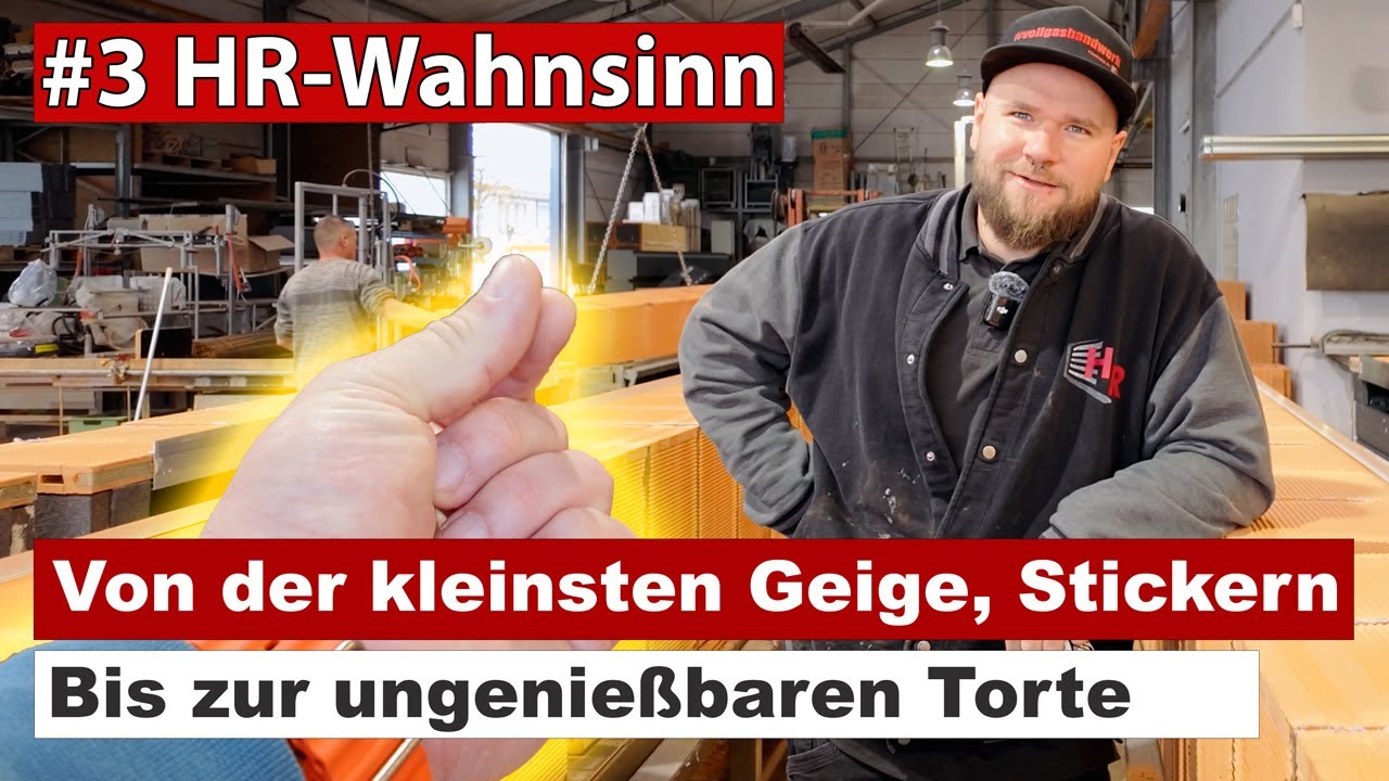 #3 HR Wahnsinn – Dominiks Schaumstoff-Torte & die kleinste Geige der Welt