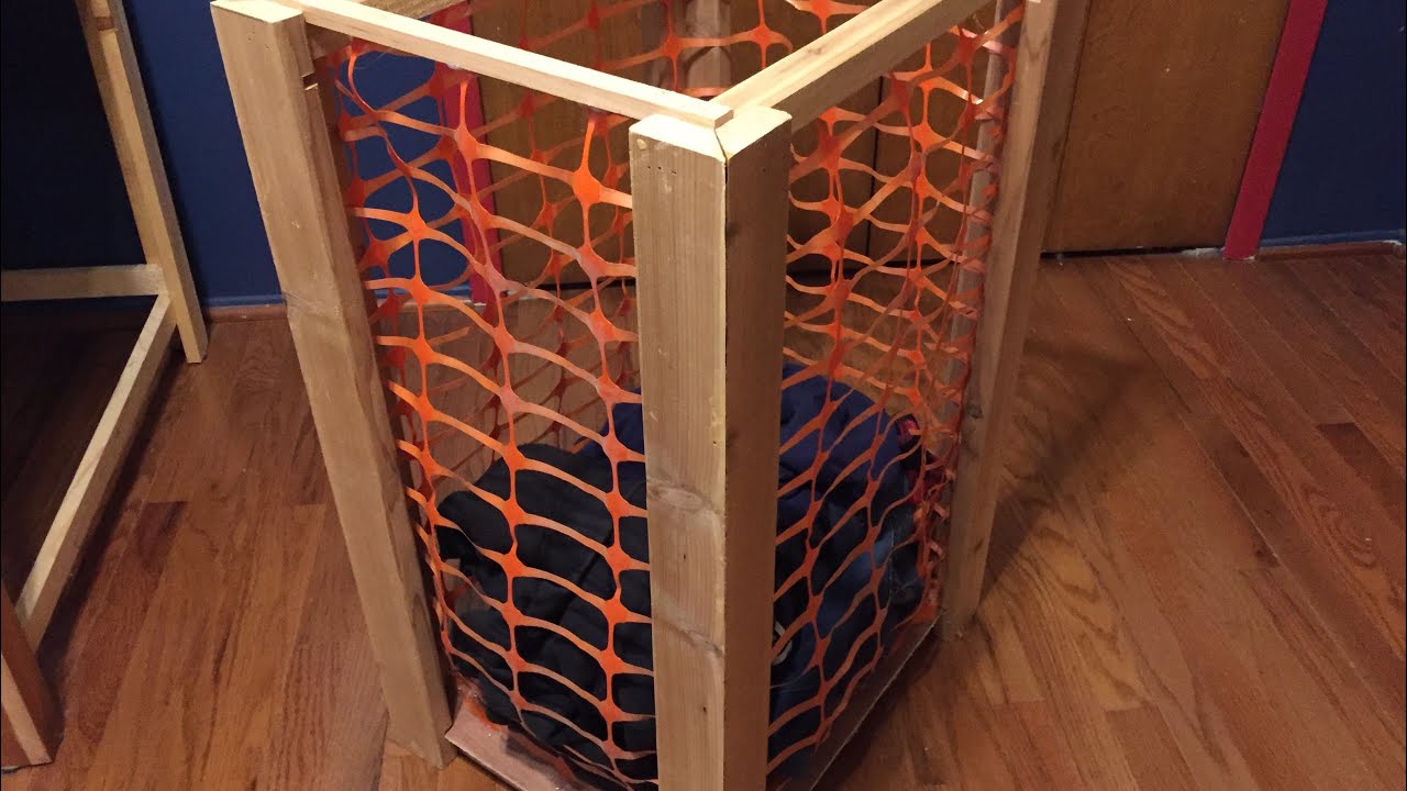 Making a laundry basket