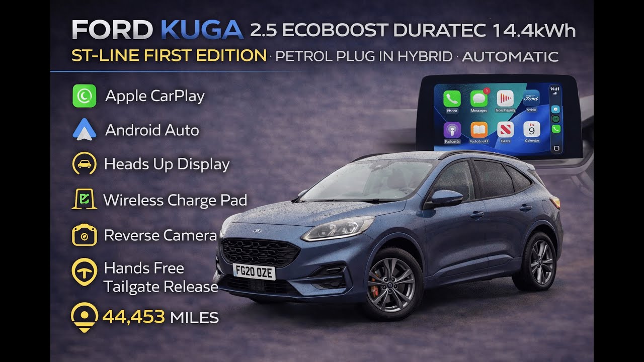 Ford Kuga | Spacious SUV, Comfortable & Versatile