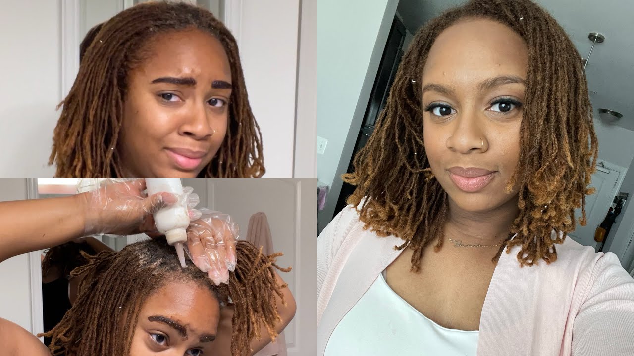 Revitalizing My Microlocs: Celebrating nearly 3 Years of Growth, Peace, and my Signature Color!