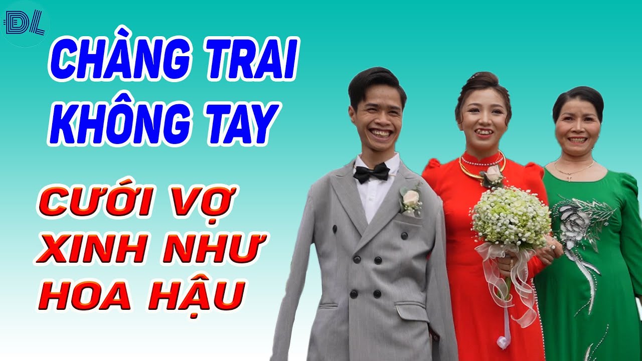 Chú rể không tay tiết lộ hết bí kíp dùng để cưới cô dâu xinh như hoa hậu - ĐỘC LẠ BÌNH DƯƠNG