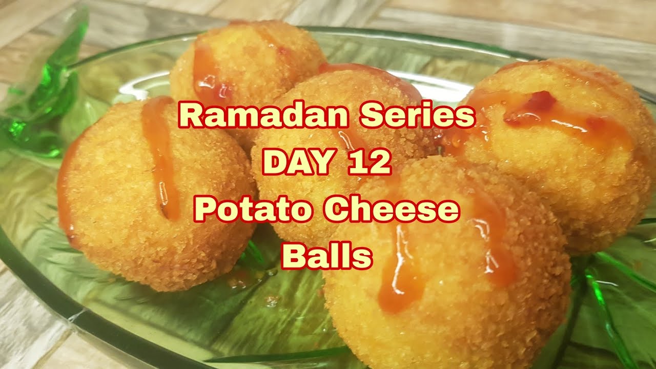 Ramadan Series Day 12 | Crispy Potato Cheese Balls | Perfect Iftar Snack in 10 Minutes🎀
