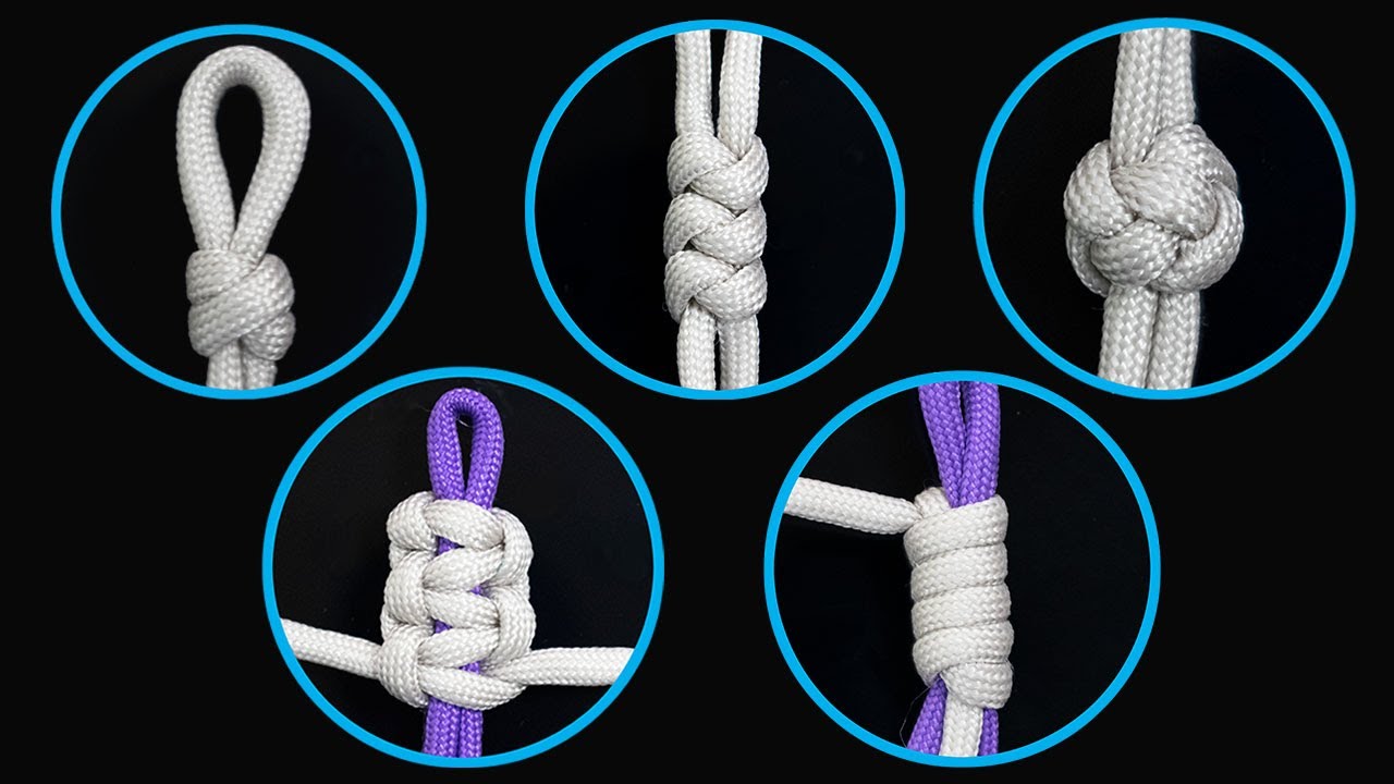 Nudos básicos para hacer pulseras paracord
