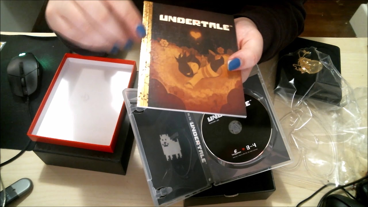 Undertale Collector's Edition for PC unboxing