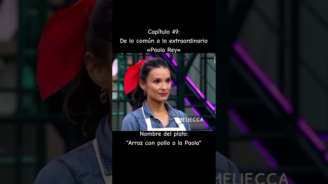 Masterchef celebrity Colombia 2024 Paola rey