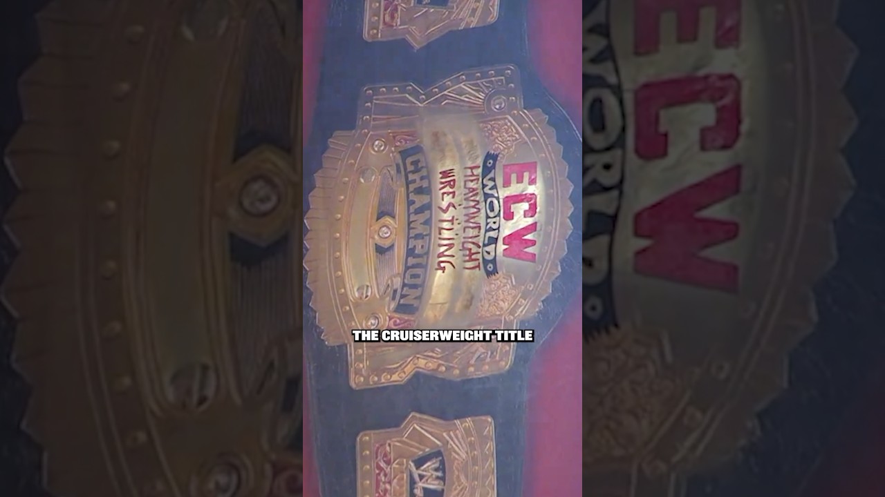 Совершенно НЕПРАВИЛЬНЫЙ титул чемпиона мира ECW 🙄