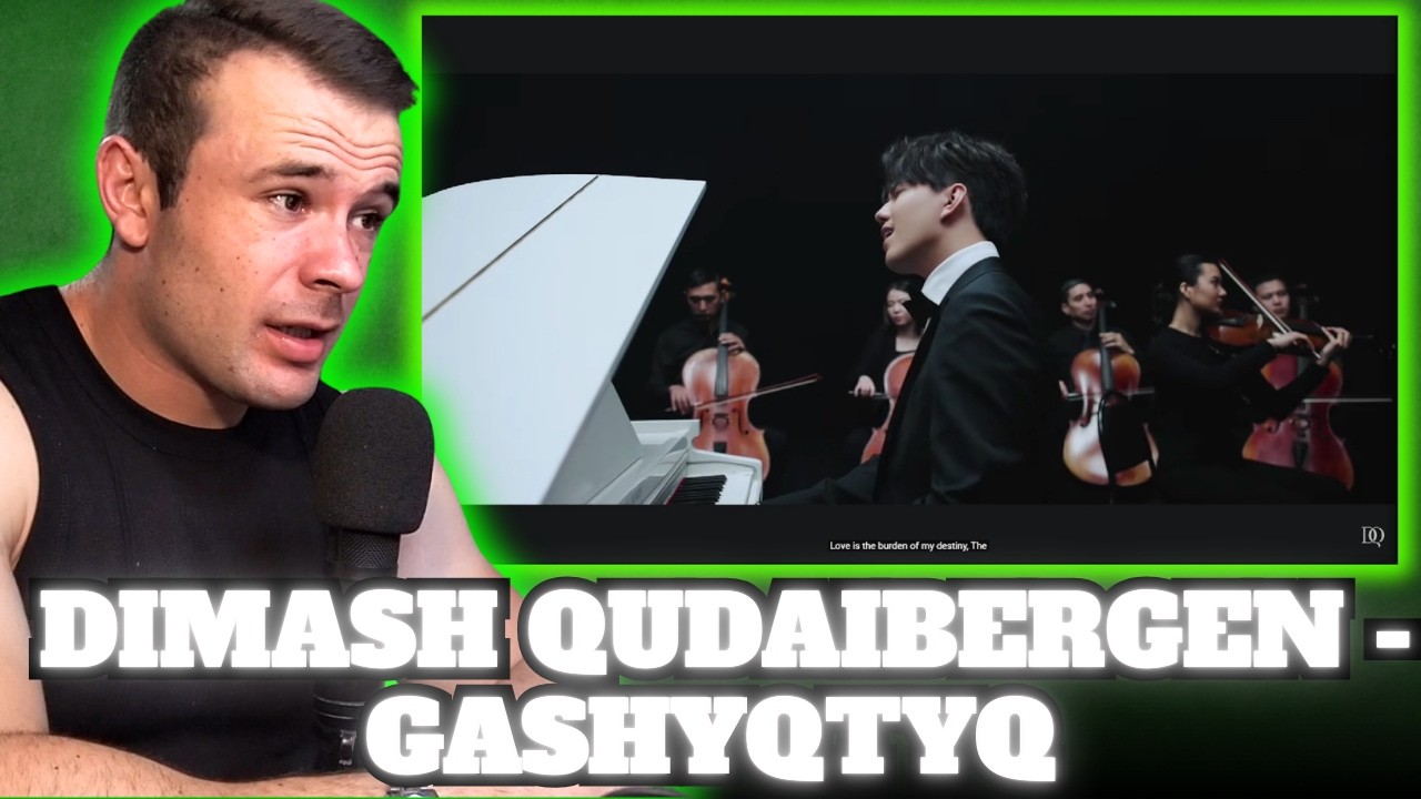 Реакция бодибилдера на клип Димаша Кудайбергена на песню Gashyqtyq (официальный музыкальный клип)