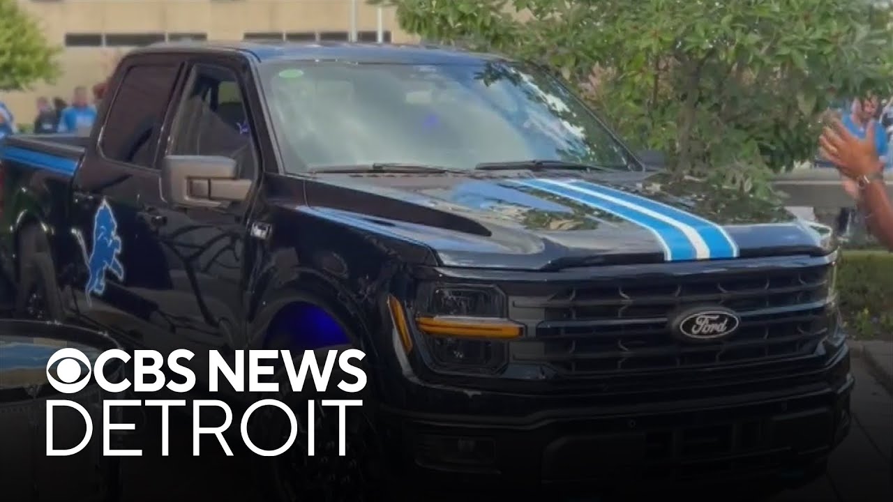 Ford unveils limited edition Detroit Lions F-150 Hybrid