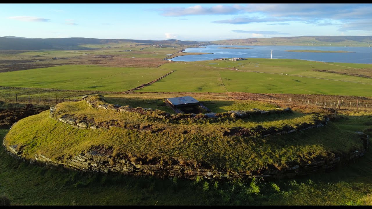 A New Year Walk to Wideford Hill Chambered Cairn: First-footing with Tom's Ancient Orkney Relatives