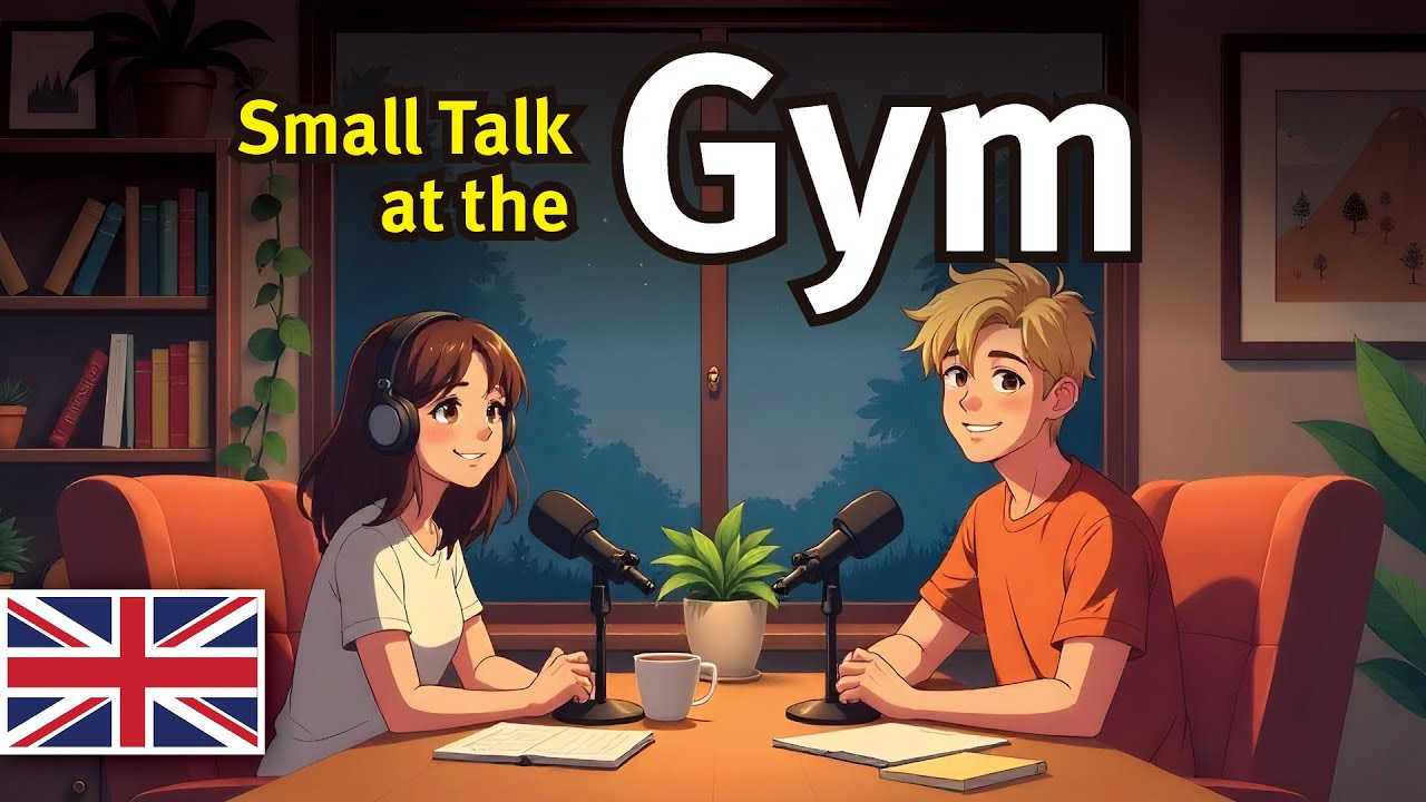 Small Talk at the Gym 🏋️‍♀️🗣 Learn REAL English Conversation for Everyday Fitness