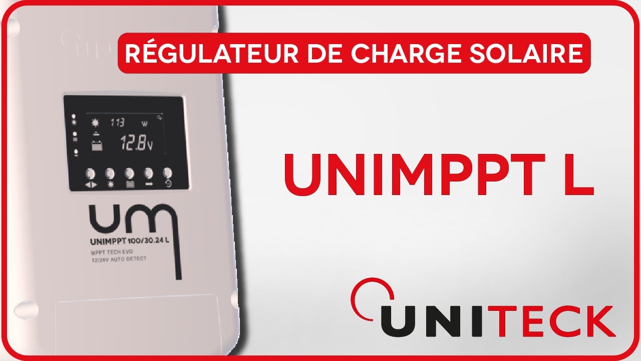 UNIMPPT L - R&eacute;gulateurs de charge | UNITECK