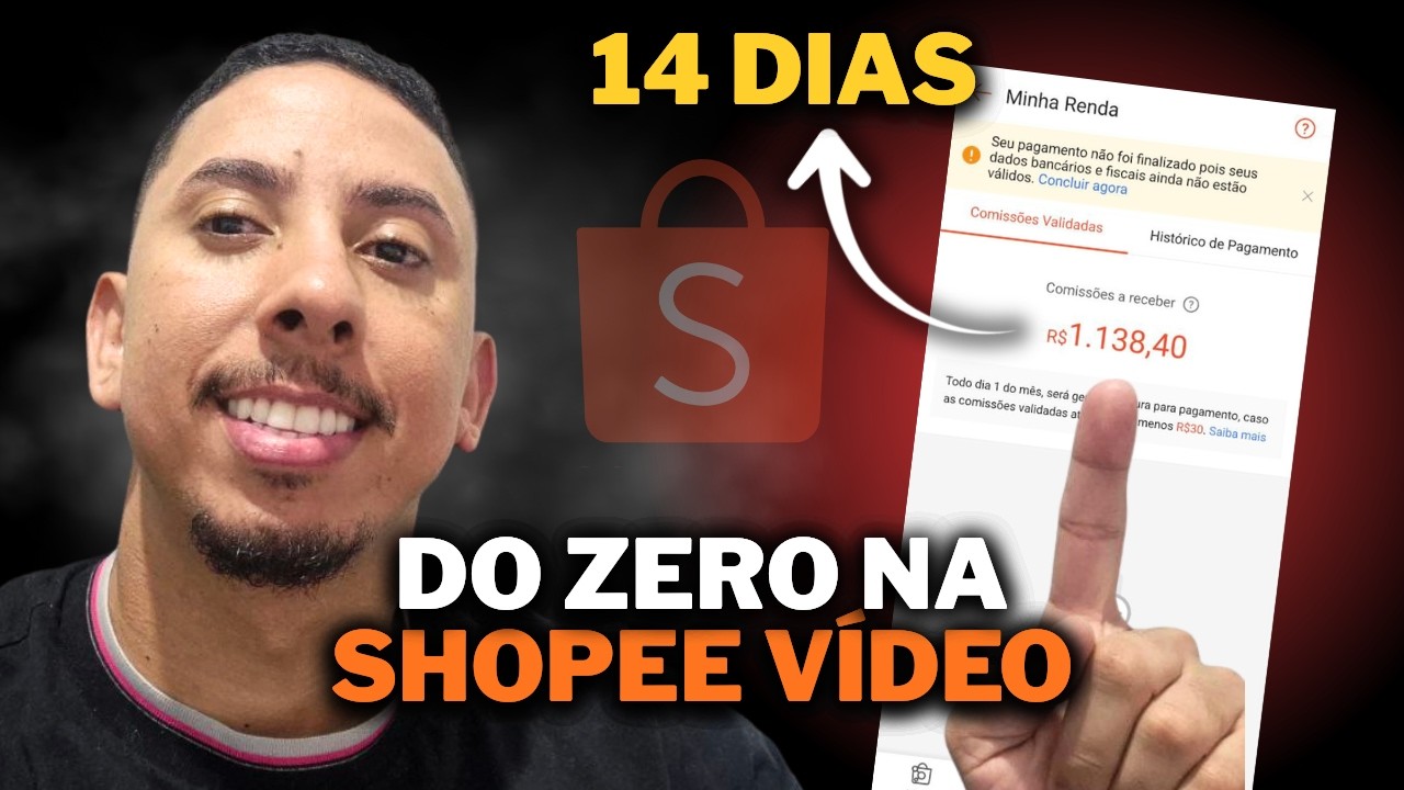 CRIEI UMA CONTA NA SHOPEE VÍDEO DO ZERO E JÁ FATUREI R$1000 EM 14 DIAS