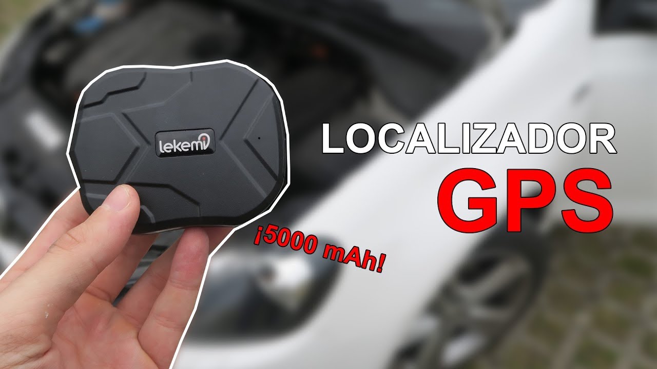 Localizador GPS para el coche o moto con 5000 mAh de batería