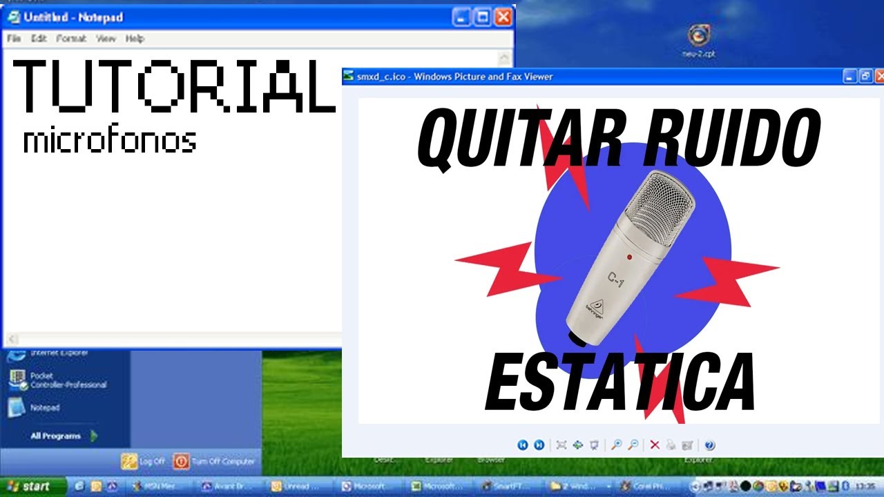 Behringer C1 Quitar RUIDO de estática, tierra, white noise de fondo en el microfono. Tutorial Rapido