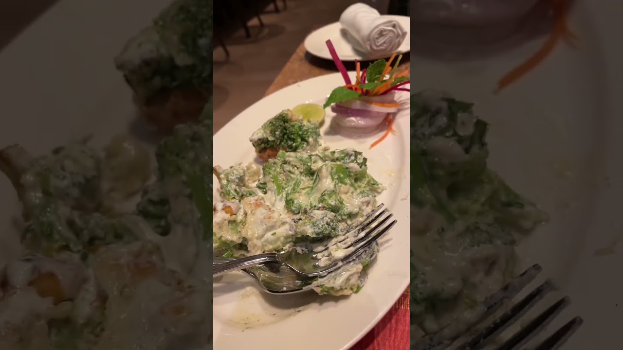 Malai Broccoli 🥦 #shorts #malai #broccoli