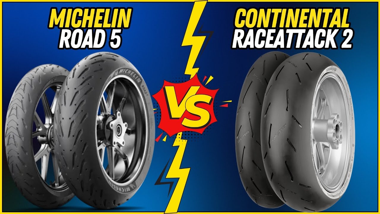 Michelin Road 5 vs Continental RaceAttack 2: Sport Touring Tire Battle