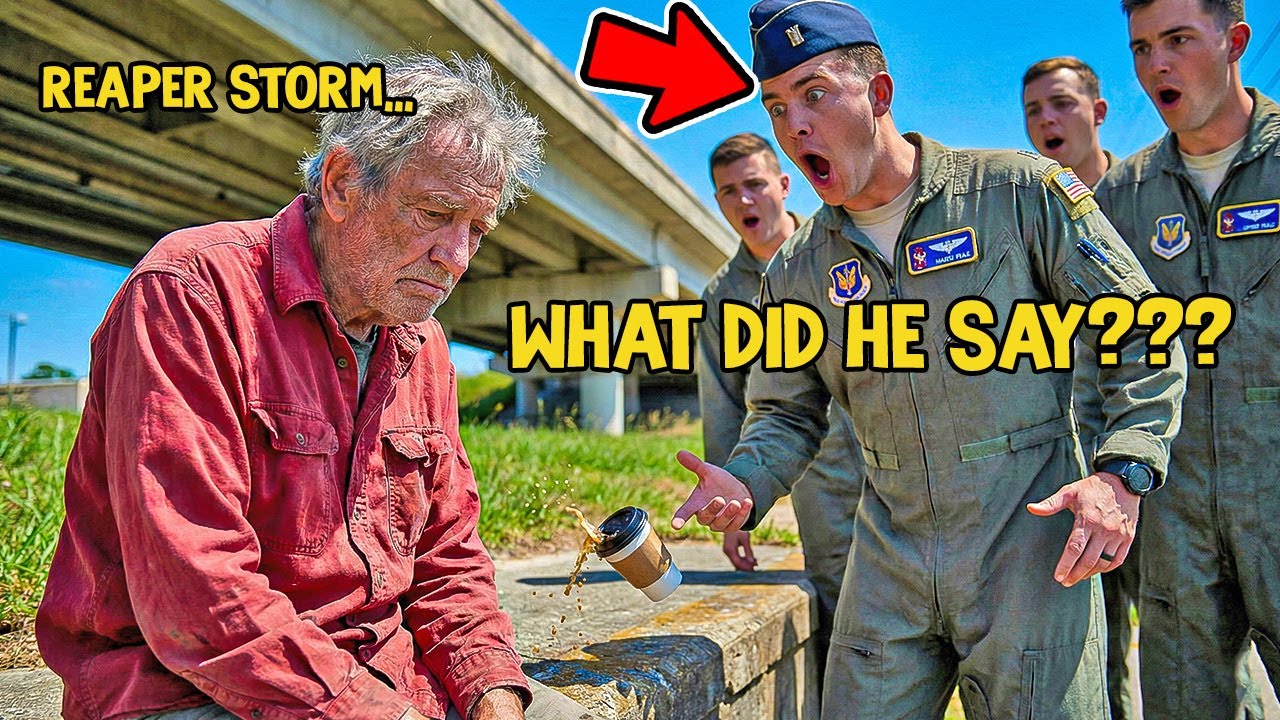 Marine Asked the Homeless Veteran His MOS as a Joke — 'Reaper Storm' Made the Hangar Go Cold