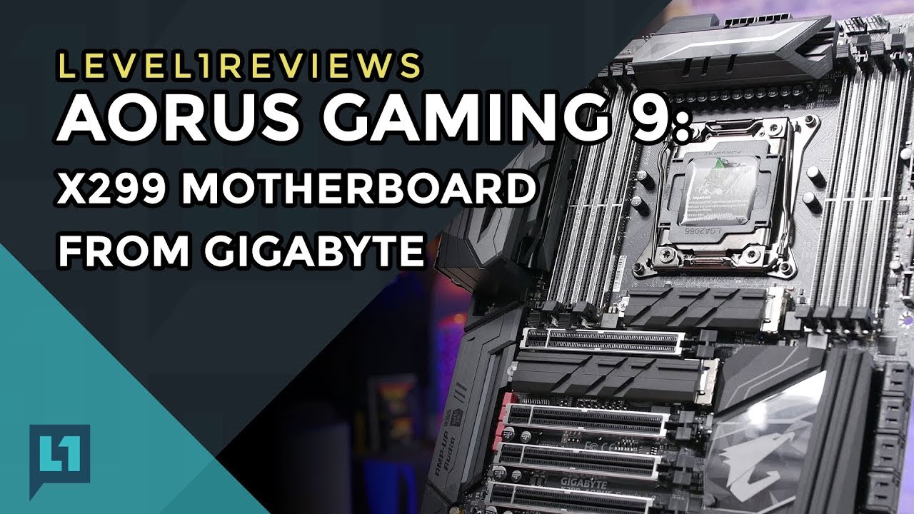 Aorus Gaming 9: X299 Motherboard from Gigabyte + Linux Test (incl IOMMU)