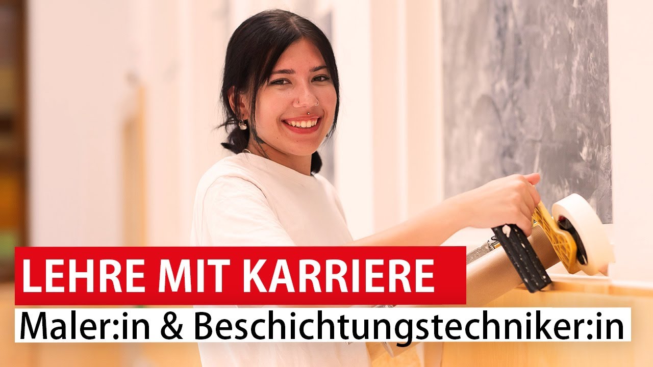 Karriere mit Lehre - Malermeister:in und Beschichtungstechniker:in
