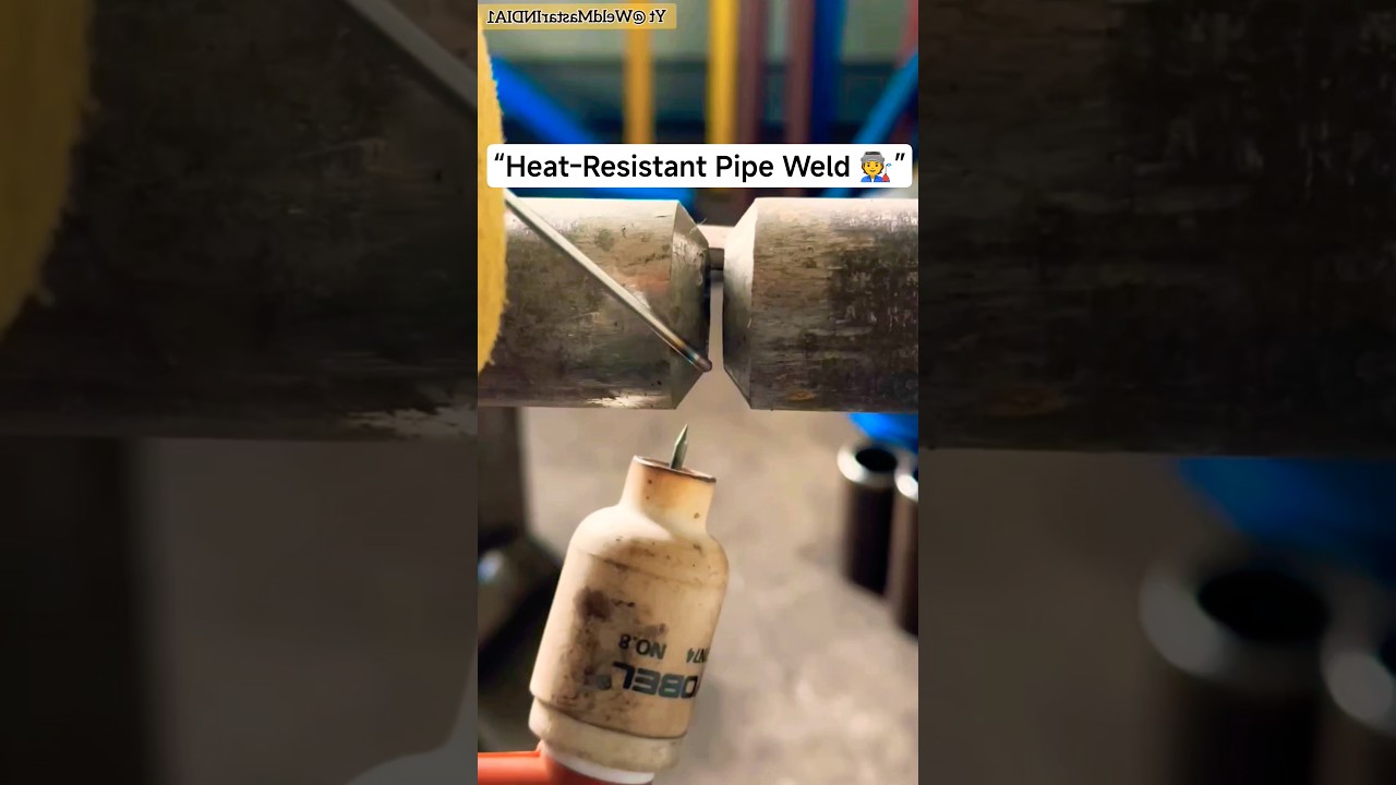 #how to weld 37 Grade Cylinder Pipe | 32&times;8 Pipe Repair Welding Tutorial #WeldingTips #YouTubeShorts