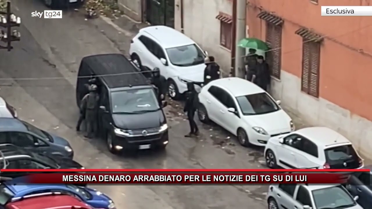 MESSINA DENARO ARRABBIATO PER LE NOTIZIE DEI TG SU DI LUI