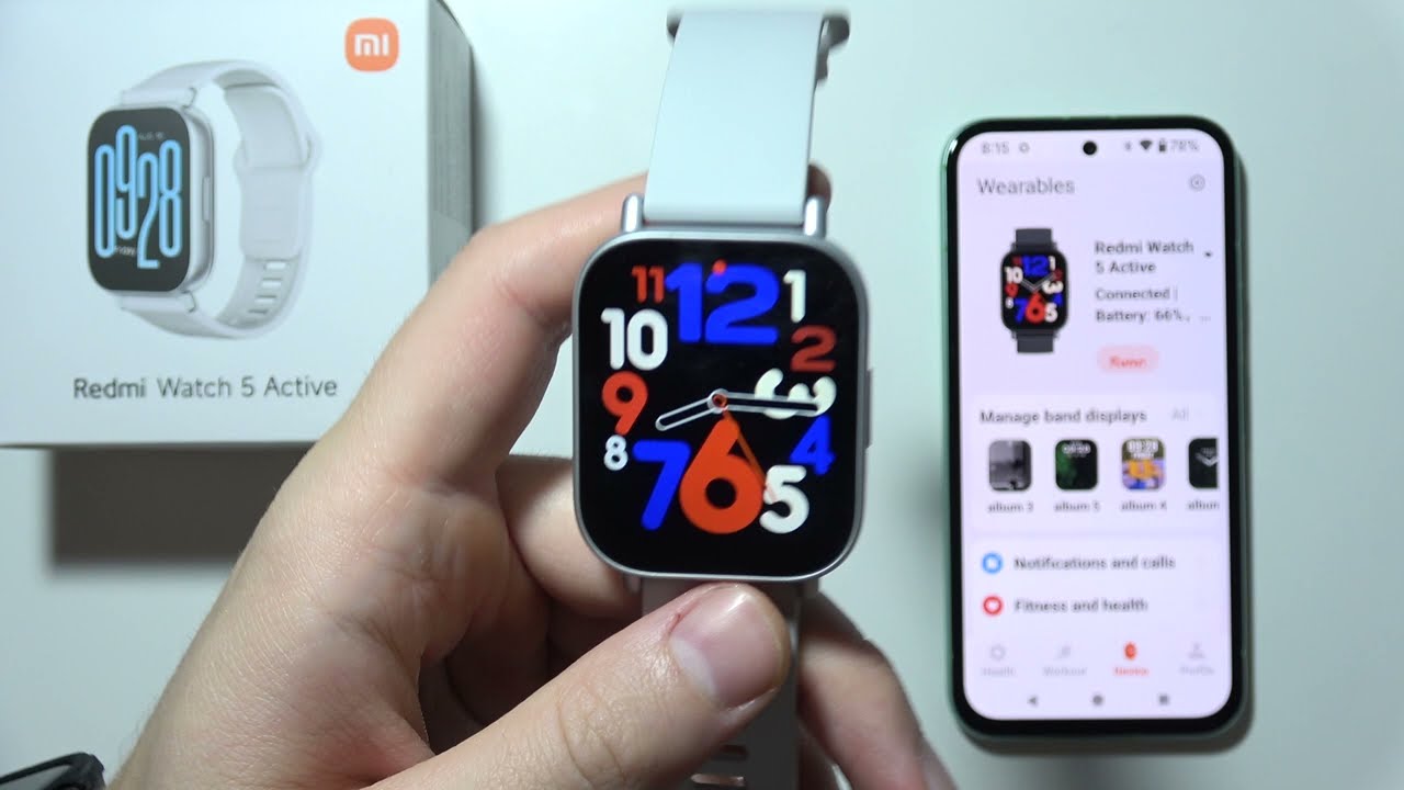Как отслеживать сон на Redmi Watch 5 Active