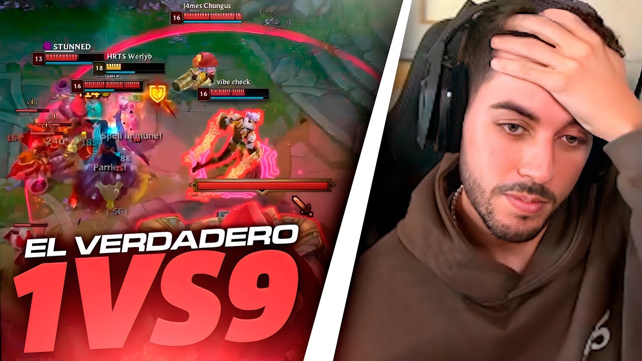 ¡CONGELAR en SoloQ está DEMASIADO ROTO! ¡El verdadero 1vs9 con FIORA!  | Werlyb