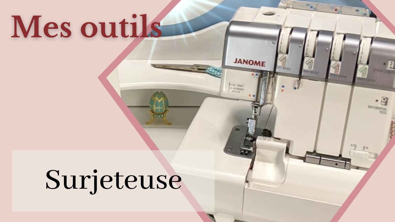 L'anatomie d'une surjeteuse