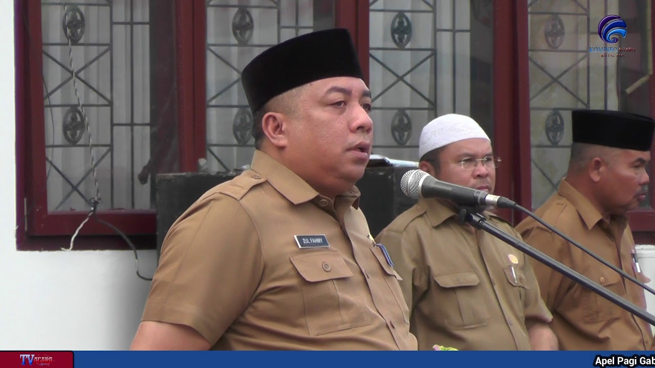 Apel Pagi Bersama Dinas Kominfo ( Senin, 02 Desember 2019 ).