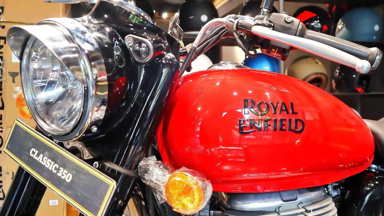 ek or naya update 😱 | New Royal Enfield Classic 350 🔥( Redditch Red ) With All New Features | Review