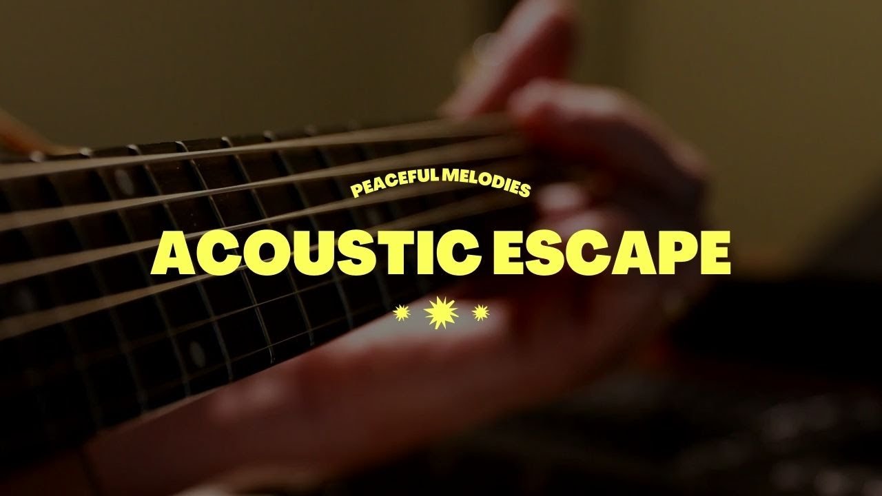 Acoustic Escape: One Hour of Peaceful Melodies