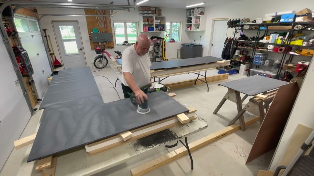 Hanex Solid Surface Countertop fabrication#16 8x