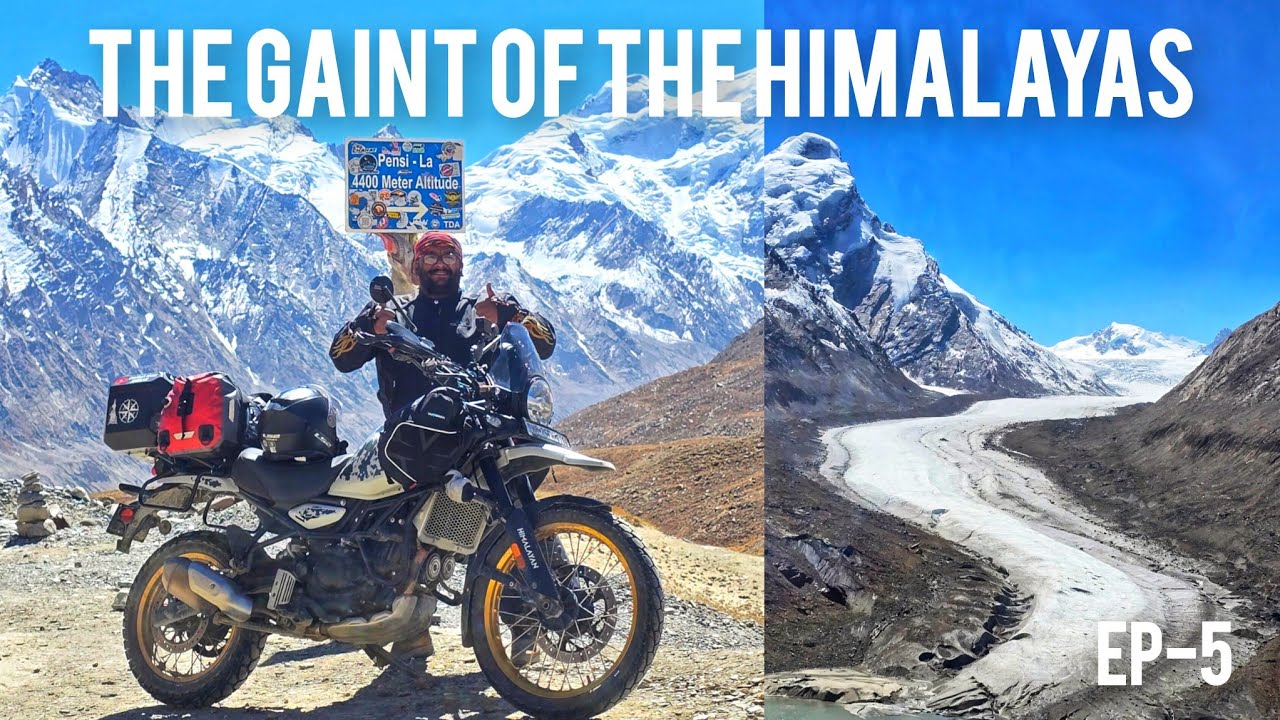 Pensi La Pass & Drang Drung Glacier | The Gaint Of The Himalayas | Ep-5 | Zanskar valley Ride 2025