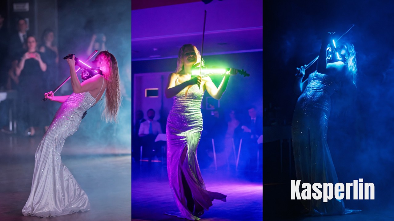 Kasperlin - MAMMA MIA (světelná houslová show live 2026)