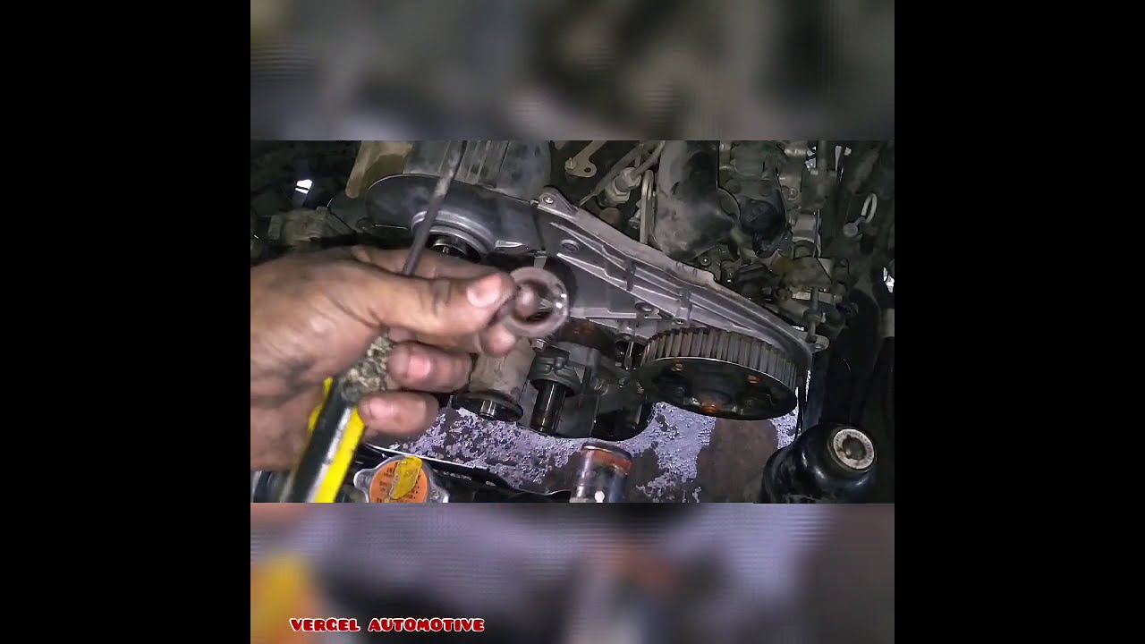 4d56 timing belt paano mag palit nang balancer oil seal