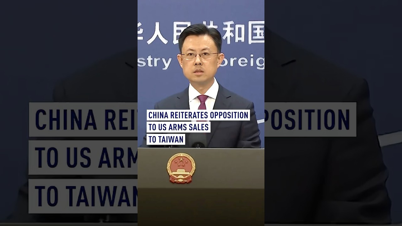 China reiterates opposition to US arms sales to Taiwan
