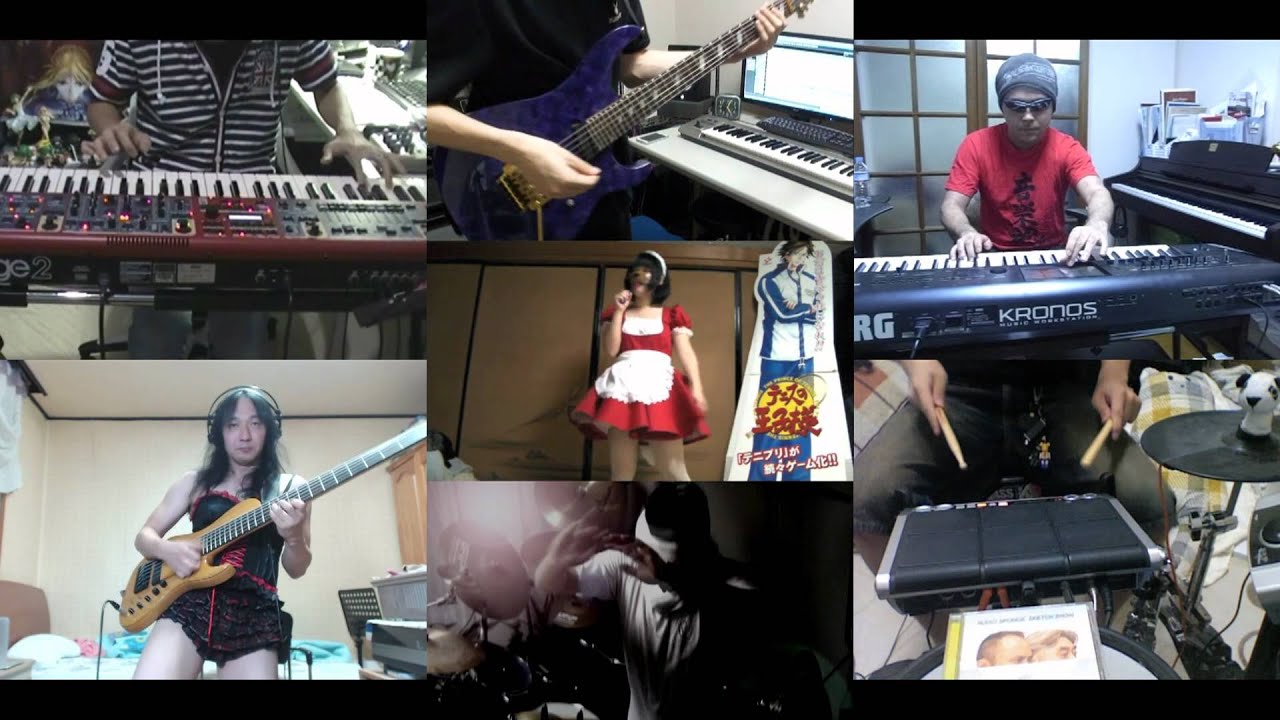 [HD]Accel World OP [Burst The Gravity] Band cover
