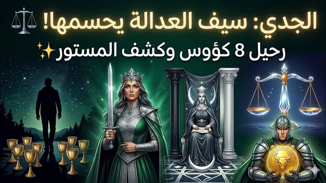 ميزان العدالة الإلهية يقتص لك! ⚖️ نهاية التعب، وعودة الحقوق✨