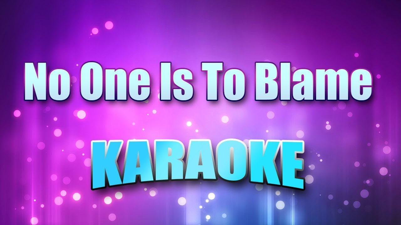 Jones, Howard - No One Is To Blame (Karaoke & Lyrics)